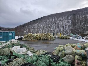 site de collecte des plastiques agricoles